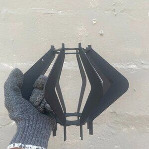 Park Harbor Maiden Single Light 10" Wide Mini Foyer Pendant with Angled Arm Acce